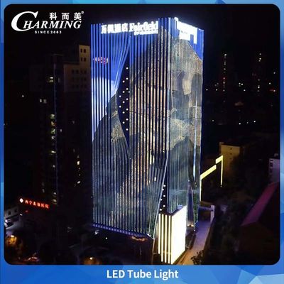 U30 Baja potencia RGBW LED Tube Light DMX Control para proyectos de iluminación exterior