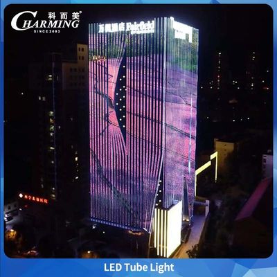 Luz de píxel puntual LED RGB para seguimiento permanente, techo de edificios, iluminación exterior, decoración de Navidad y Halloween, fiesta