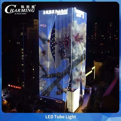 U30 aleación de aluminio + PC RGBW LED Tube Light DMX para puente exterior