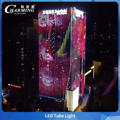 1000/500x40.5x30.5mm luz de tubo de color completo IP66 y fácil mantenimiento puede diseño de línea de conexión para puente de edificios al aire libre