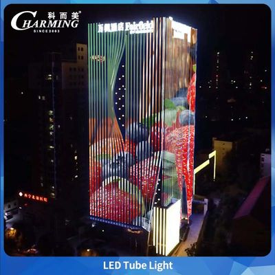 Iluminación LED lineal RGB de fachada exterior de 24 V y 5,5 W con buen rendimiento