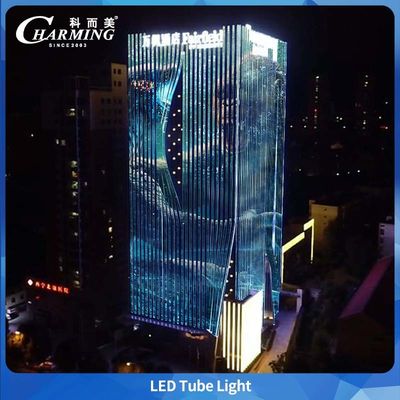 Encantadora iluminación de tubo LED RGB de video Aminal de 24w 0.5/1m para fachadas de edificios