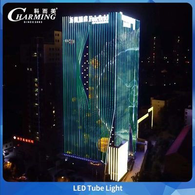 Tubo de luz LED PC Cover SMD5050 IP65 para publicidad en edificios grandes al aire libre