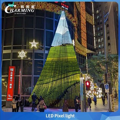 Encantadora Luz LED Pixel con Reanudación de Punto de Interrupción RGB Puede Alcanzar un Ángulo de 180° para Iluminación Arquitectónica de Edificios