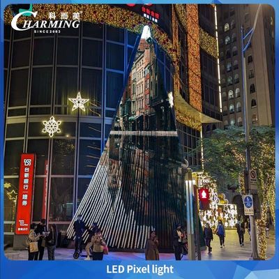 Píxeles LED RGB de luz de píxel de 30 mm de diámetro IP66 Luz de píxel LED RGB Iluminación de decoración interior y exterior Edificios Puentes