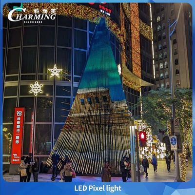 Luces de píxeles LED SMD3535 50C IP66 a prueba de agua con control SPI para paredes exteriores, escenarios y parques
