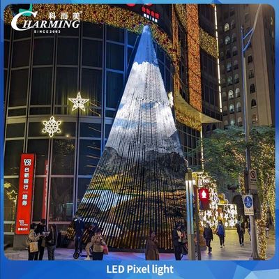 Nuevas tecnologías LED luces de píxeles 50C SMD3535 IP66 Control SPI luz exterior decoración de paredes exterior luces de escenario