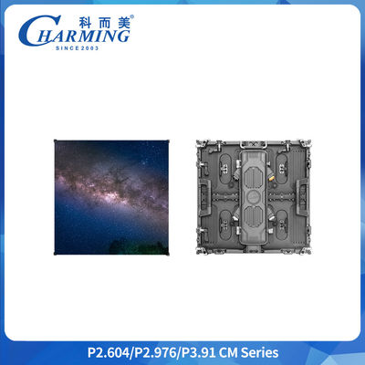 P3.91 Pantalla LED de publicidad exterior IP65 Pantalla LED impermeable de 500x500 mm SMD1921 gabinete de aluminio fundido a presión