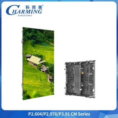 Pantalla LED para exteriores de aleación de aluminio de 6,4 KG, IP65, resistente al agua, P2.6 P2.98 P3.91