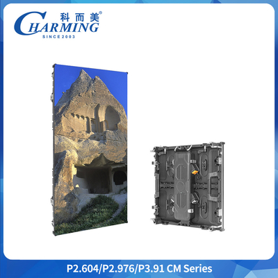 Pantalla de alquiler para exteriores CM Series P3.91, frecuencia de actualización 8K, IP65, 500m*1000m, ultradelgada 79mm, ahorro de energía, para eventos, fiestas y espectáculos