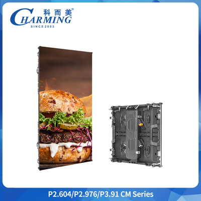 P2.98 P3.91 Display cabinet de LED de alquiler al aire libre IP65 ultraligero