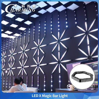 Producto encantador para lugares de ocio y entretenimiento LED X Magic Bar Diseño modular LED X Magic Bar RGB LED Pixel Bar para eventos de entretenimiento