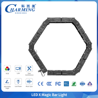 Luz de BARRA MÁGICA LED SMD3838 de ángulo ajustable del encantador fabricante, para uso en interiores