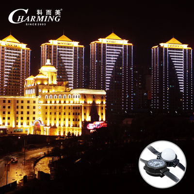 Luz de píxel CM-40C RGBW con blanco de 4000K, clasificación IP66, resistente a los rayos UV para iluminación de hoteles y restaurantes