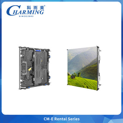 Cabinet de aleación de aluminio de 79 mm CM-E Display LED de alquiler con señal en el dicador HUB para eventos de escenario de conciertos