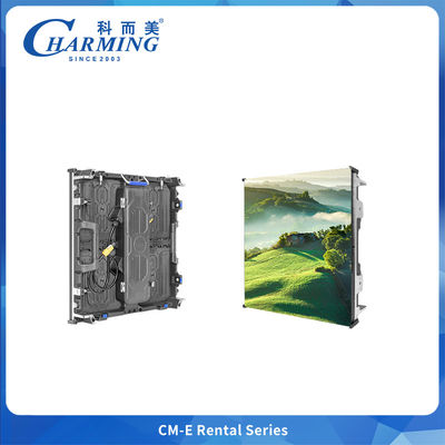 P2.9/P3.91 Gabinete de Pantalla LED de Alquiler con Mantenimiento Trasero, Integración de Cable de Alimentación para Eventos de Escenario de Conciertos y Fiestas