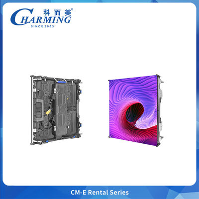 Pantalla LED de alquiler con módulo de montaje y desmontaje invisible con un indicador de señal para eventos de escenario de conciertos y fiestas