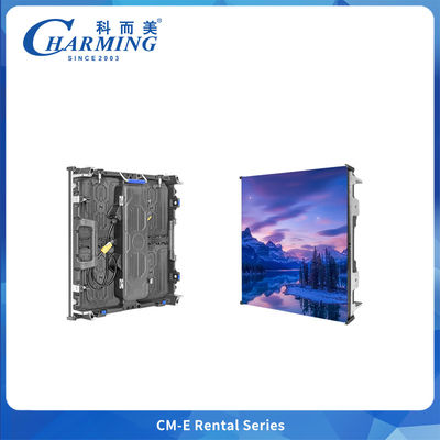 Viene con cable de alimentación de alquiler de exhibición LED al aire libre 150% Mejora en la eficiencia