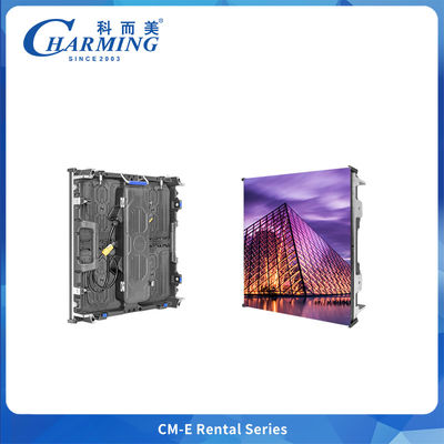 Integración de cables de alimentación del gabinete Exterior de alquiler de pantalla LED para evento de escenario de conciertos