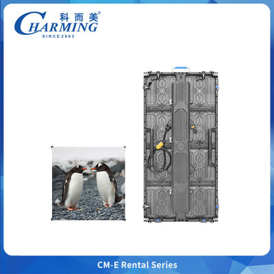 Gabinete de pantalla LED de alquiler de 500x500mm/500x1000m 6.4kg con integración de cable de alimentación para eventos en escenarios de conciertos