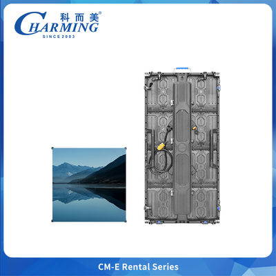 Pantalla LED para exteriores CM-E Serie P3.91 con empalme sin costuras e integración de cable de alimentación para alquiler de fiestas