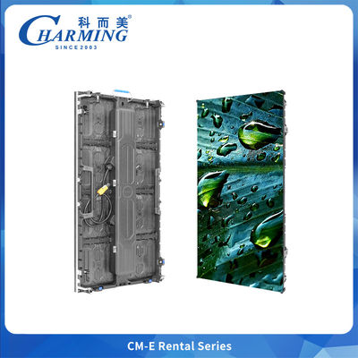 Alquiler de alta rigidez de aleación de aluminio LED Display Cabinet Integración de cable de alimentación para eventos de conciertos