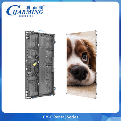 Ultra delgado 79 mm de alquiler LED Display Cabinet integración de cable de alimentación para eventos de conciertos