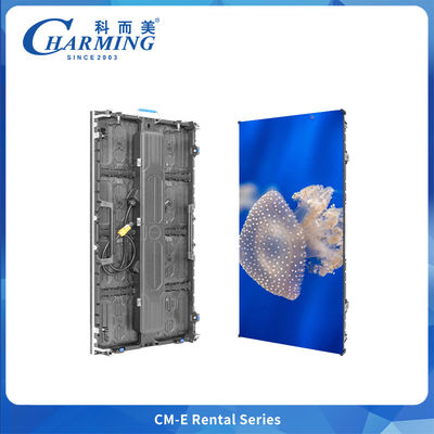 Encantadora P2.976 Interior CM-EE Serie Inodoro pantalla LED a todo color para alquiler con gabinete de aleación de aluminio 500x1000mm
