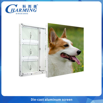 P6.66 Display LED al aire libre de alquiler con empalme de arco y alto brillo de más de 6000 Cd/m2 resistente a la corrosión