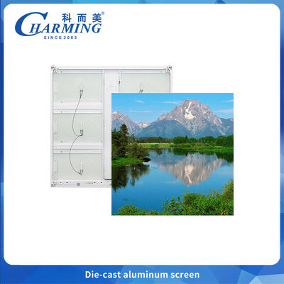 P6.66 Display LED al aire libre de alquiler con empalme de arco y alto brillo de más de 6000 Cd/m2 resistente a la corrosión