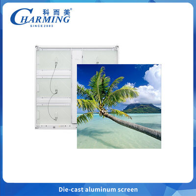 960x960MM Pantalla de publicidad de aluminio fundido 4k de aluminio para exteriores Pantalla de pared LED P6 a prueba de agua