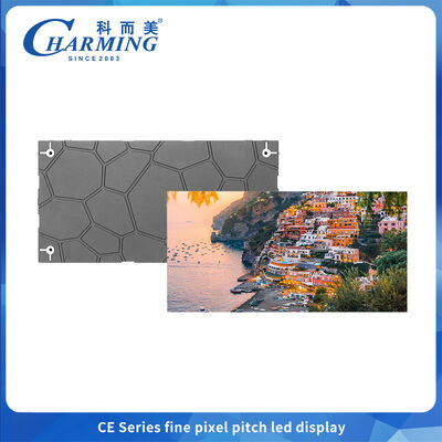 Pantalla LED interior P1.53 de alta frecuencia de actualización y píxel pequeño, adecuada para salas de reuniones corporativas