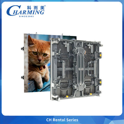 Pantalla LED para eventos escénicos de exterior a todo color con clasificación IP65, 500x500mm, P3.91, pared de video para publicidad exterior de alquiler