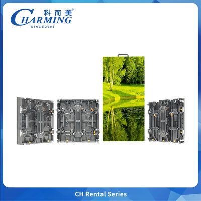 Fabricante gabinete flexible curvado de aleación de aluminio fundido a presión para eventos