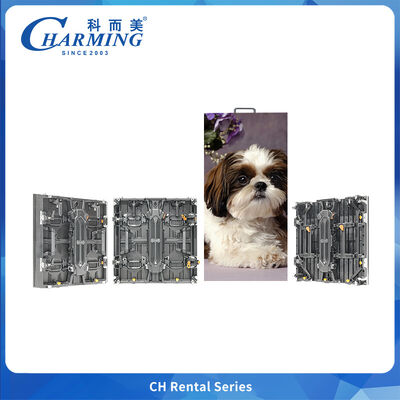 7680HZ Exterior P3.91 gabinete curvo/flexible/angular con mango de módulo para escenarios