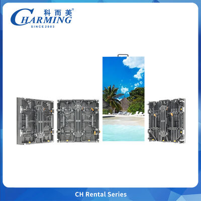 IP65 Cabinet de pantallas LED exteriores 500x500mm 15m Alturas de elevación Mantenimiento frontal para la etapa de alquiler