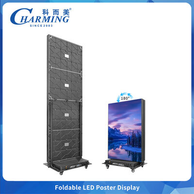 P2.22Ecrano de aluminio plegable con LED para eventos y escenarios