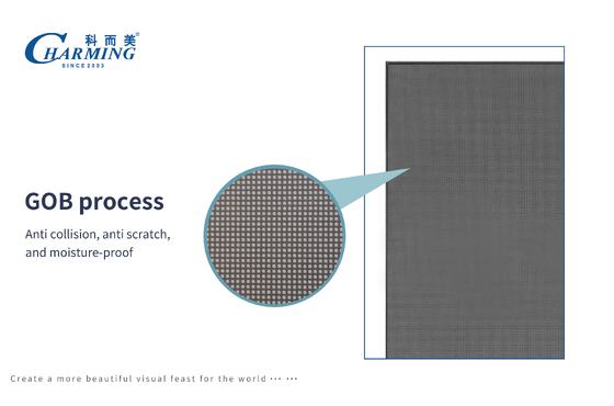 Pantalla de póster LED plegable con tecnología GOB de alta frecuencia de actualización y control móvil inteligente