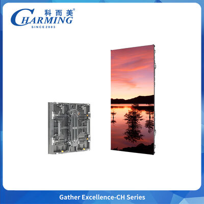 P3.91 Display comercial impermeable con manija especial de conexión dura integrada LED de aleación de aluminio fundido a presión CH