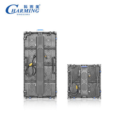 Encantadora serie CM-EE Impecable pantalla de pared de vídeo LED a todo color diseñada para alquiler con gabinete de aleación de aluminio y empalme preciso