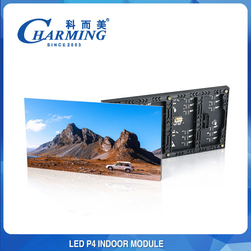 Pantalla de pantalla de señalización digital de 24W P4 para interiores y exteriores de 320x160 mm Panel de publicidad Eventos Escenario Fondo Modular 4K Pantalla de pantalla de LED magnética