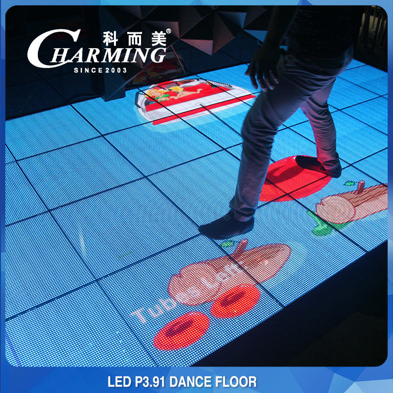 Pantalla LED subterránea antidesgaste IP53 Dance Floor Vidrio templado