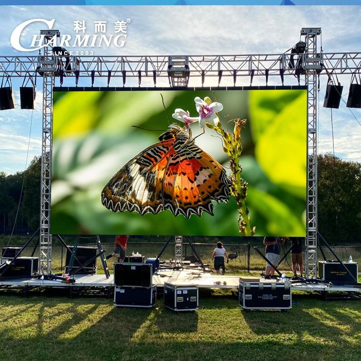 Rápido conecte la pantalla LED video de la pared del braguero P3.91 4K 3840Hz para hacer publicidad del alquiler