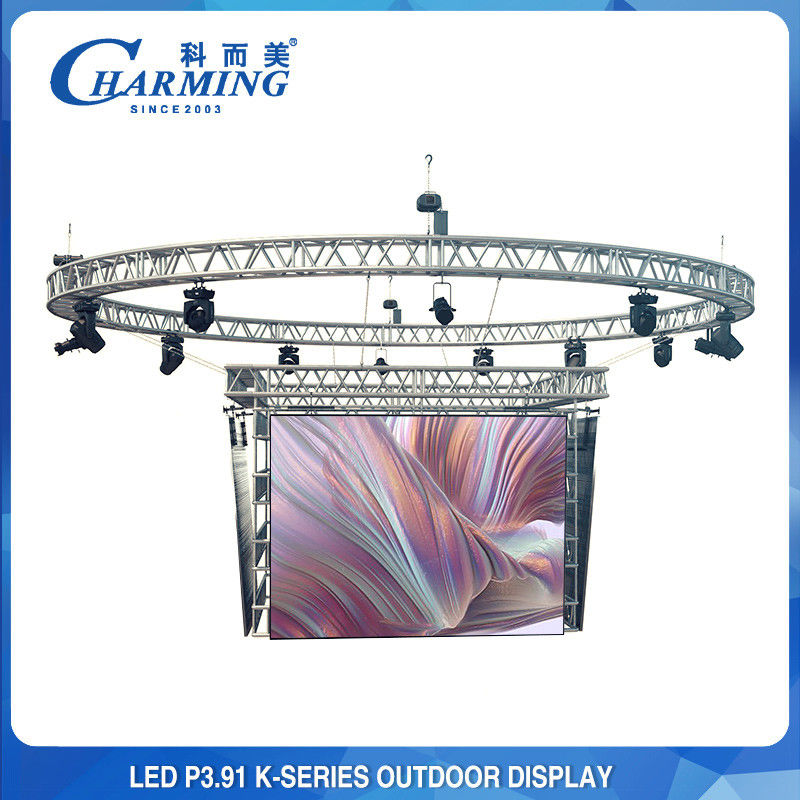 P3.91 Panel interior para eventos al aire libre Alquiler de pantalla de pared de vídeo LED