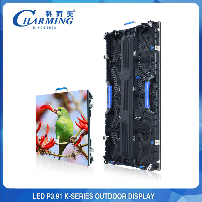 4K exhibición de pared video desprendible de la prenda impermeable P3.91 LED para la etapa al aire libre del concierto