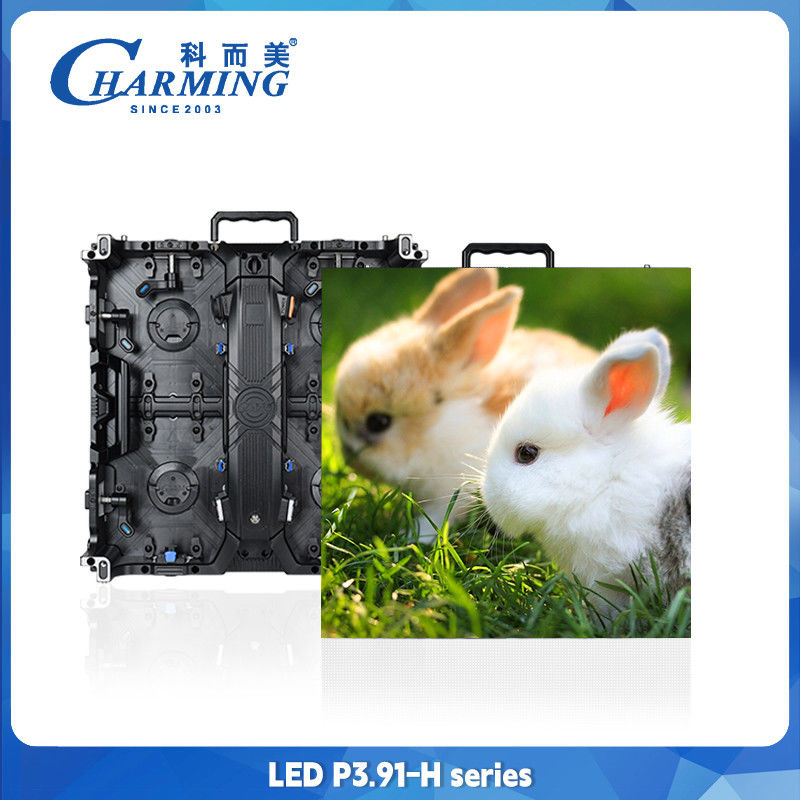 Sistema de control Nova Alquiler de paneles de pantalla LED P3.91 Mantenimiento frontal de paredes LED al aire libre