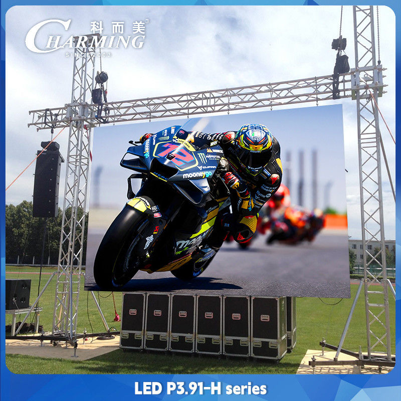 Gran evento de alquiler pantalla de video LED IP65 a prueba de agua pantalla comercial P3.91 LED