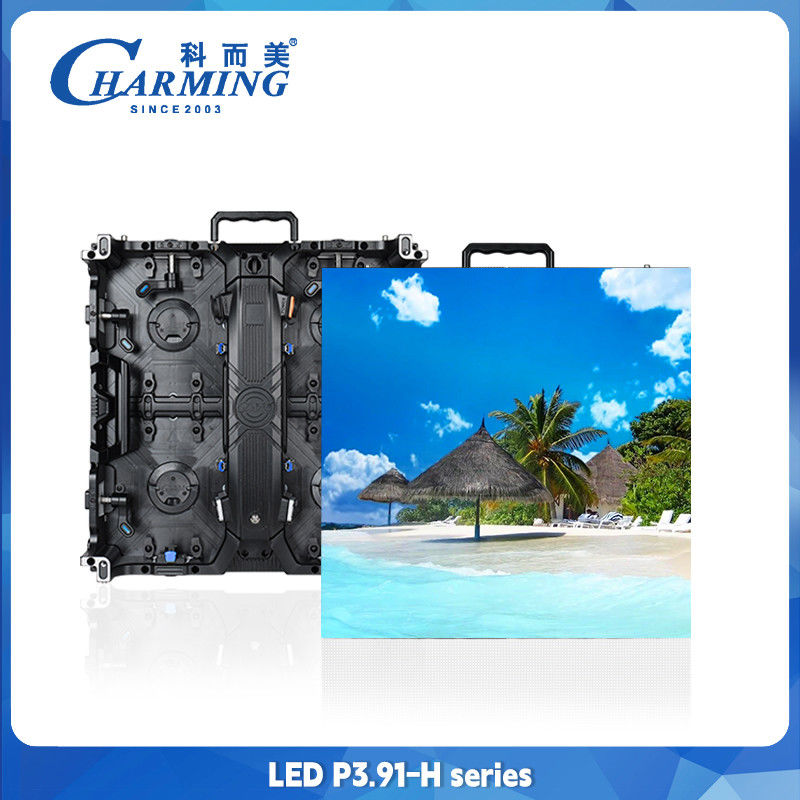 Alquiler P2.98, P3.91 Servicio frontal IP65 pantalla LED de pared de vídeo 4K