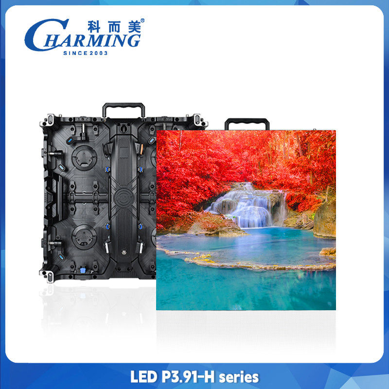 P2.6 P2.98, P3.91 Display de alquiler de paredes de vídeo LED de servicio frontal Alto brillo