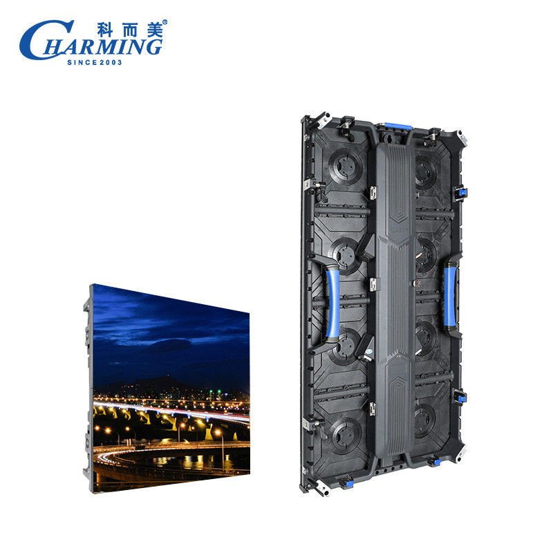 Innovadora pantalla de cascada LED exterior de color completo de la serie P3.91 K con certificación Qualitu